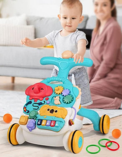 Huanger Baby Push Walker 3 in 1 Push Toys for Kids