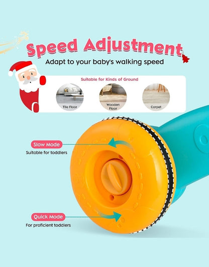 Huanger Baby Push Walker 3 in 1 Push Toys for Kids