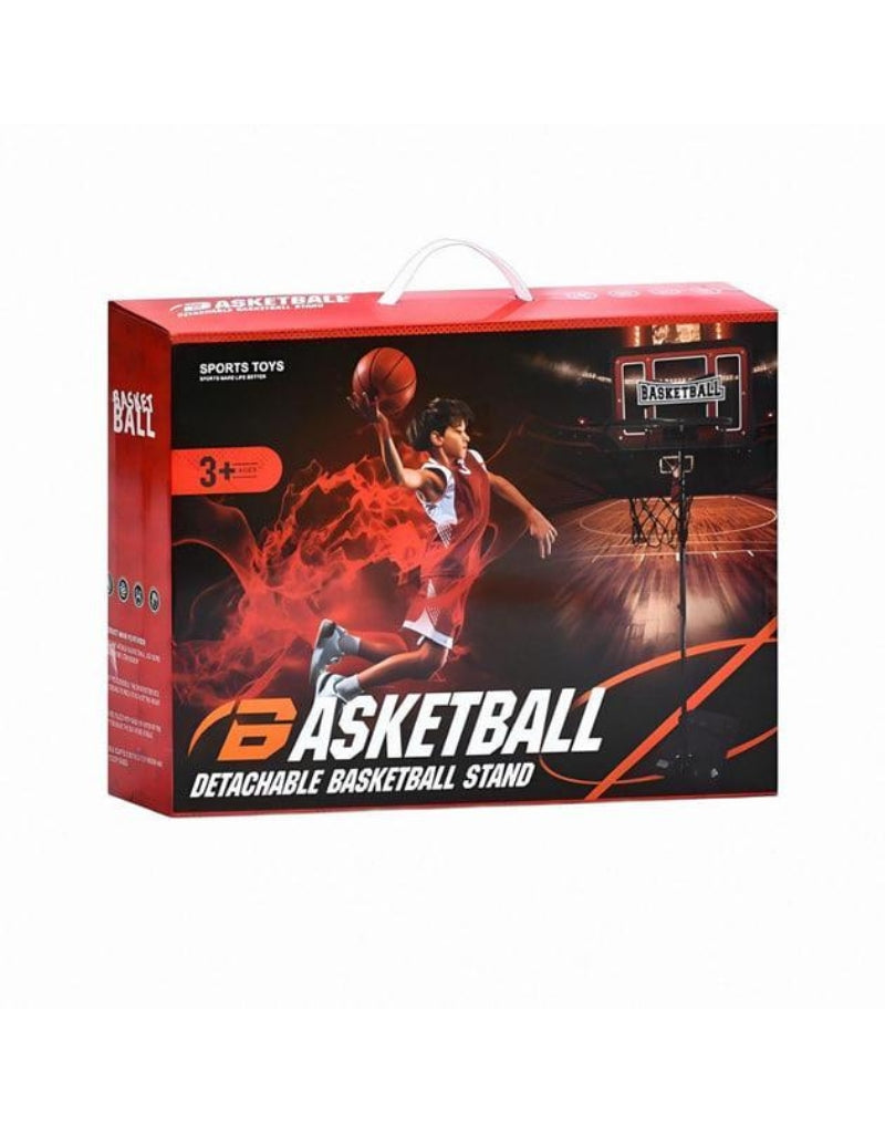 Adjustable Height Basketball Toy with Stand 148-198 CM