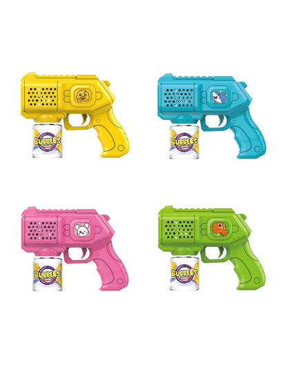 Factory Outdoor Toy Automatic Bubble Gun Light up