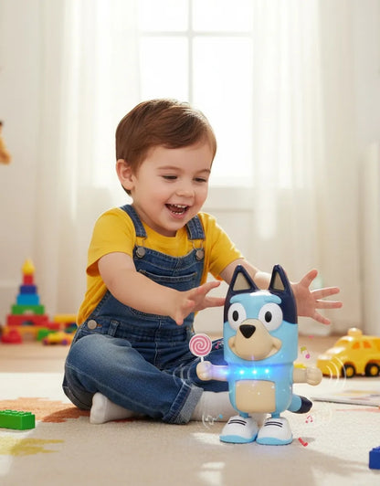 Bluey Action Figure Dance Super Hero Robot Toy