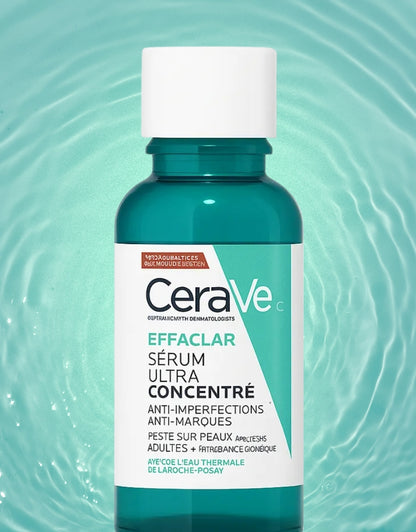 𝗖𝗲𝗿𝗮𝗩𝗲 Pure Effaclar Facial Serum 30ml Anti-blemish Mature Skin