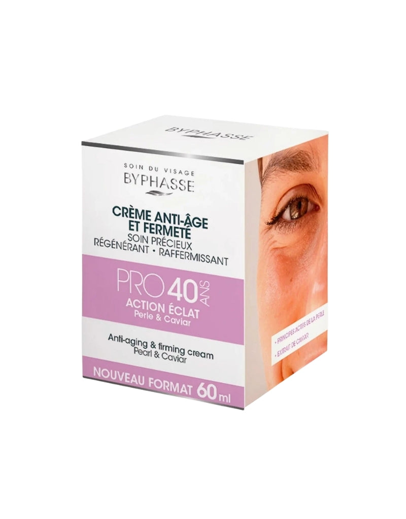𝗕𝘆𝗽𝗵𝗮𝘀𝘀𝗲 Anti-Aging Cream Pro 40 Pearl and Caviar 60 ML