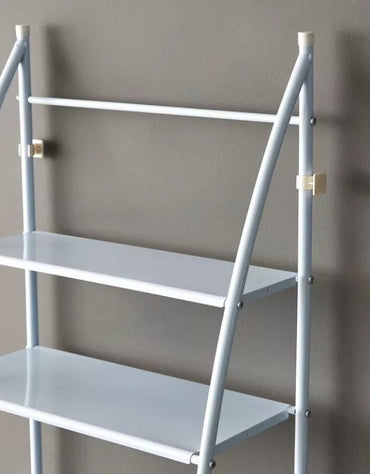 3 Layers Floor Mount Storage Rack Shelves Bathroom