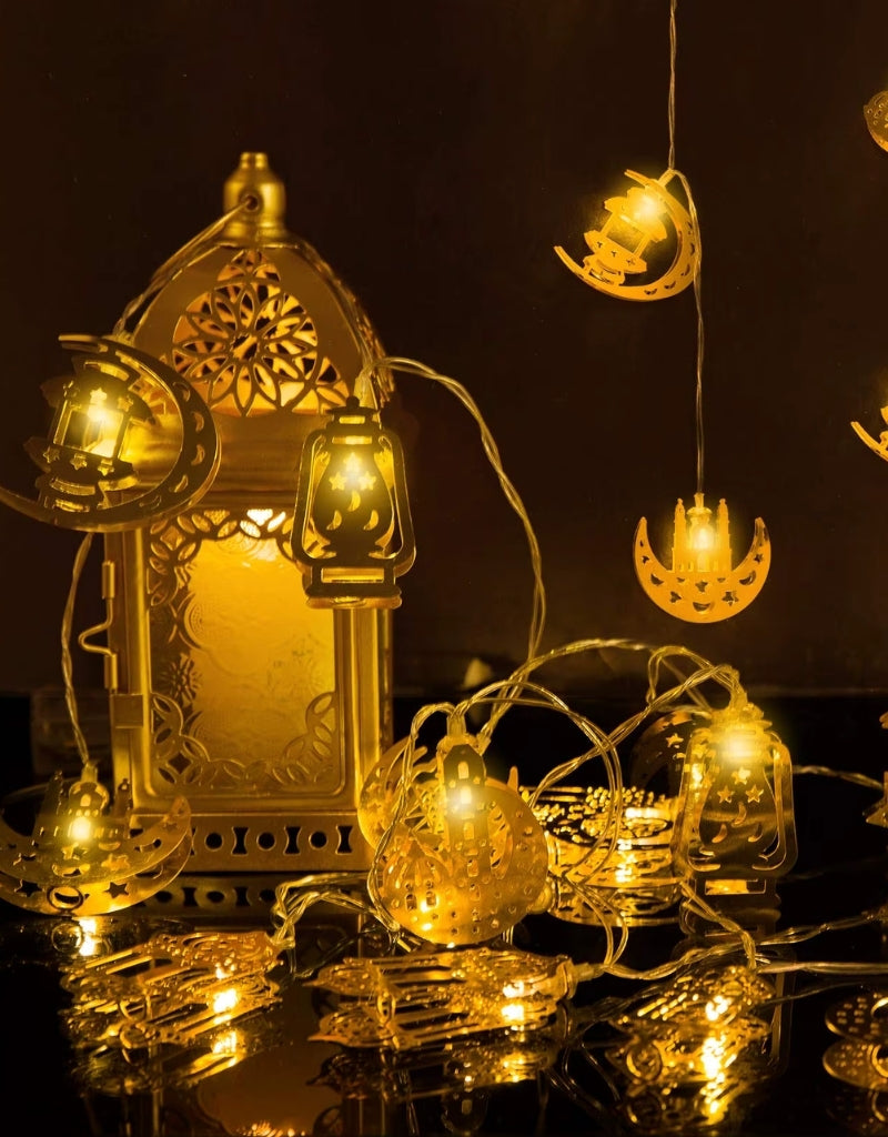 LED Fanoos Light For Ramadan Home Décor Table & Hanging Lantern