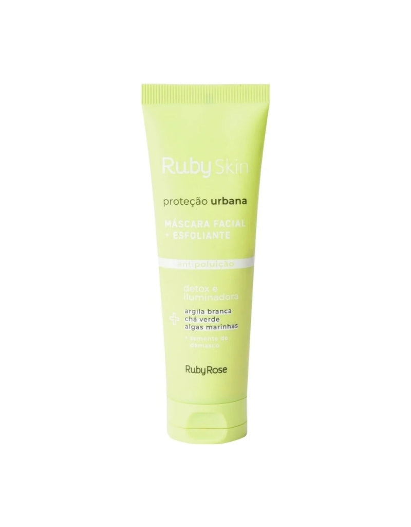 𝗥𝘂𝗯𝘆 𝗥𝗼𝘀𝗲 Facial Exfoliating Mask Cream 50 G