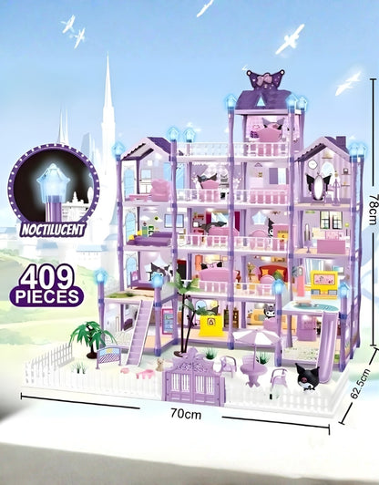Kuromi Villa Role Play Set 409 PCS