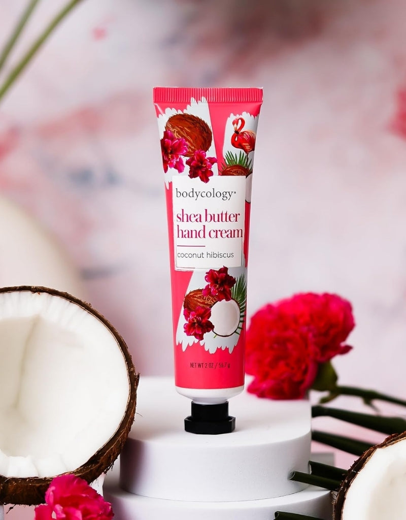 𝗕𝗼𝗱𝘆𝗰𝗼𝗹𝗼𝗴𝘆 Coconut Hibiscus Shea Butter Hand Cream 56 G