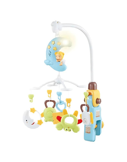 Musical Carousel Moon Baby Bed Bell Set