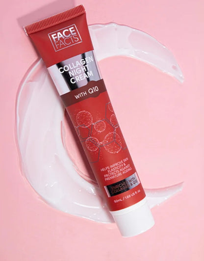 𝗙𝗮𝗰𝗲 𝗙𝗮𝗰𝘁𝘀 Night Cream Collagen 50 ML