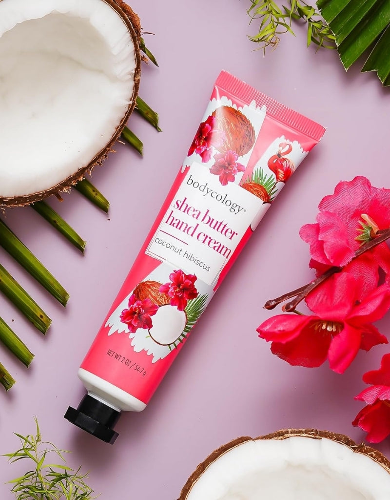 𝗕𝗼𝗱𝘆𝗰𝗼𝗹𝗼𝗴𝘆 Coconut Hibiscus Shea Butter Hand Cream 56 G