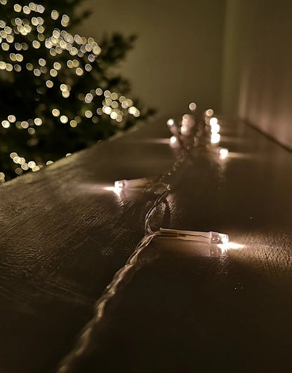 Light Up String RGB & Yellow Color Decorative Holiday Lights