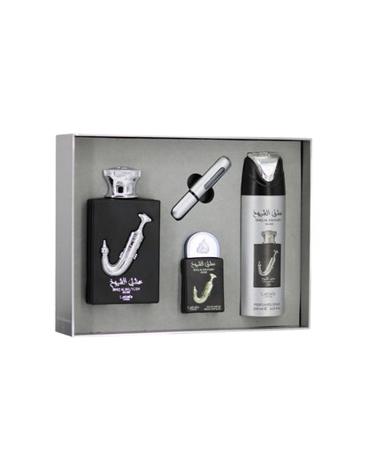 𝗟𝗮𝘁𝘁𝗮𝗳𝗮 Pride Ishq Al Shuyukh Silver 3-Piece Gift Sets