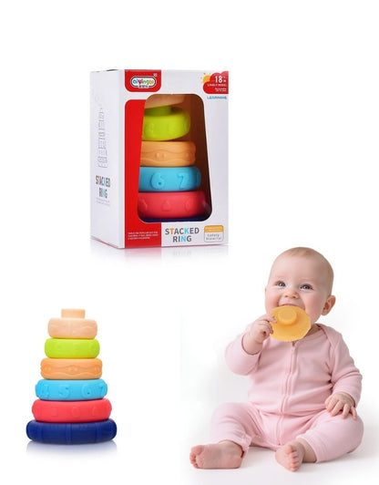 Pyramid Colored With Numbers And A Picture