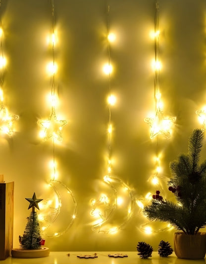 Ramadan Decorative Fairy LED Moon & Stars Lights