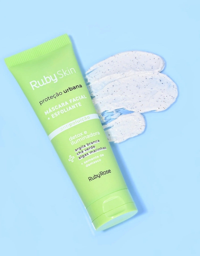 𝗥𝘂𝗯𝘆 𝗥𝗼𝘀𝗲 Facial Exfoliating Mask Cream 50 G