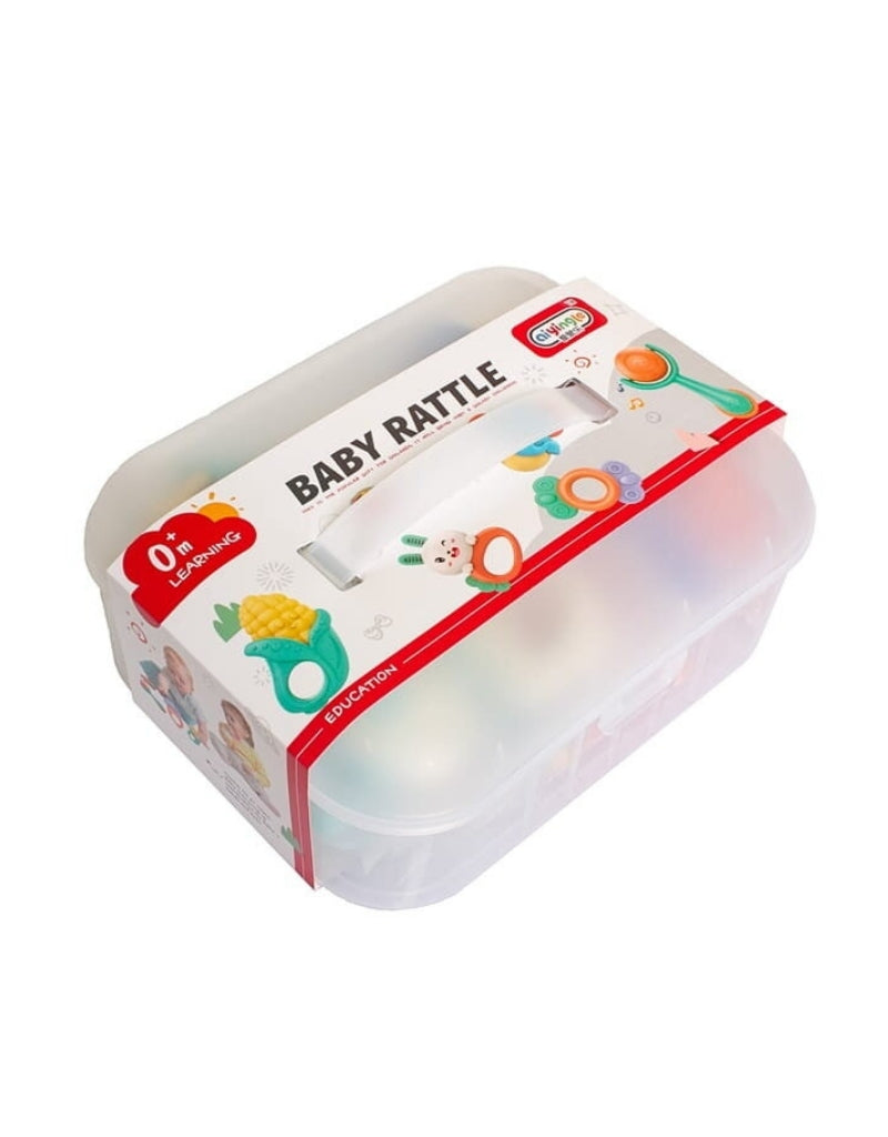 Set Of 6 Teethers And Rattles For Children