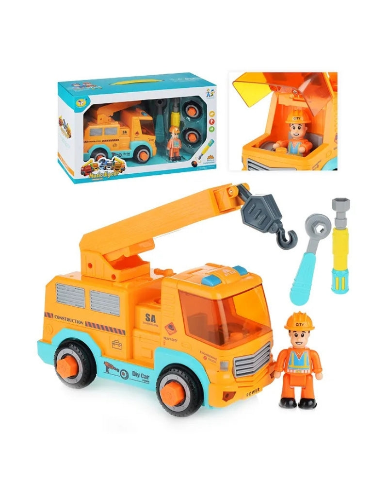 Special Equipment Battery Operated Toy Car With a Screwdriver