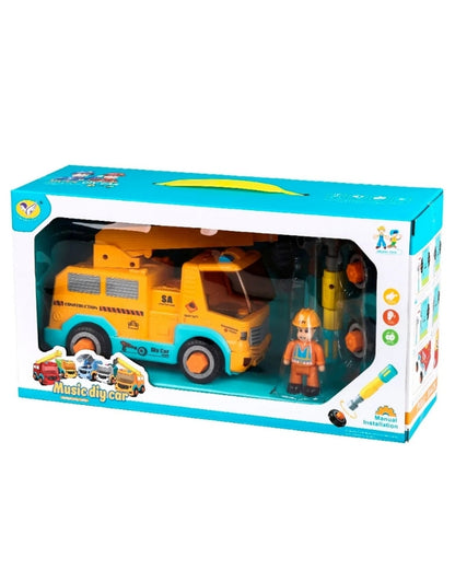 Special Equipment Battery Operated Toy Car With a Screwdriver