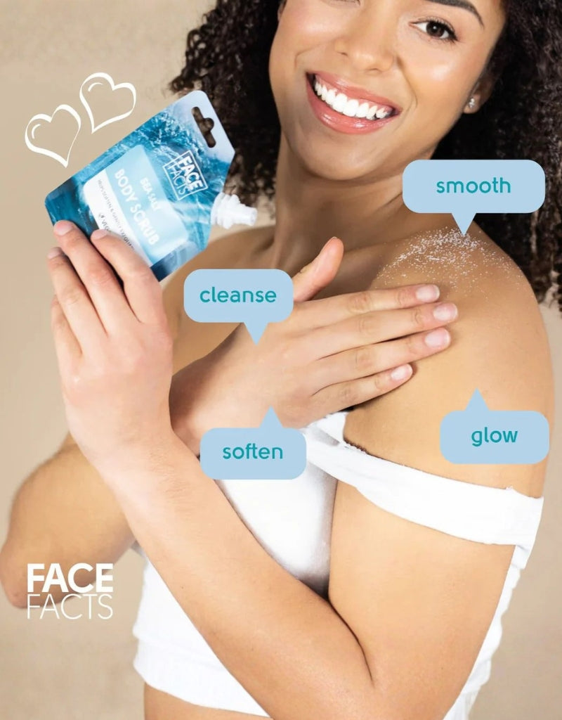 𝗙𝗮𝗰𝗲 𝗙𝗮𝗰𝘁𝘀 Sea Salt Body Scrub 50 G