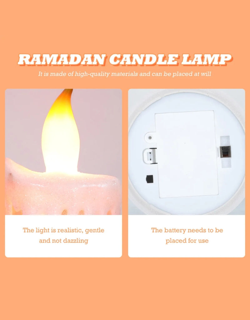 Ramadan LED Storm Lantern For Home Decoration
