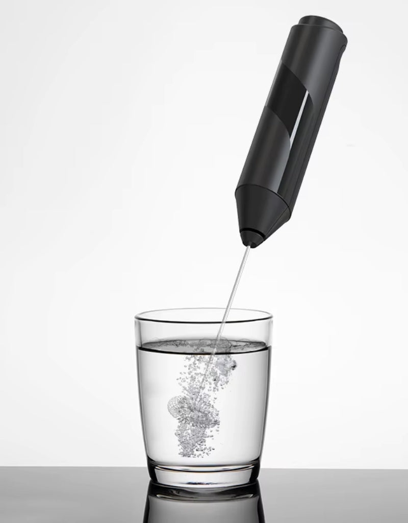 Electric Milk Frother Handheld Stainless Steel Mini Foam Maker