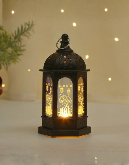 Ramadan Black & White Lantern Decorative Lights