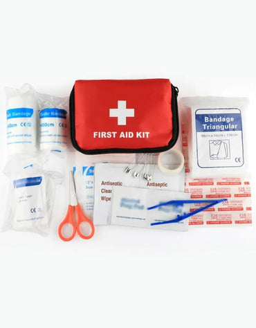 In Stocked Portable Medic First Aid Kit For Workplace - Camping & Travel