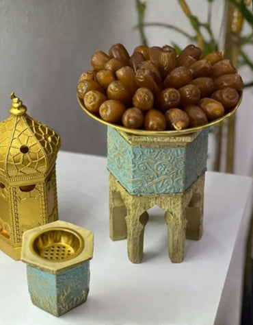 Traditional Wooden Incense Burner For Ramadan