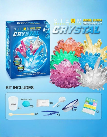 Crystal Science Kit for Kids Science Experiments Gifts