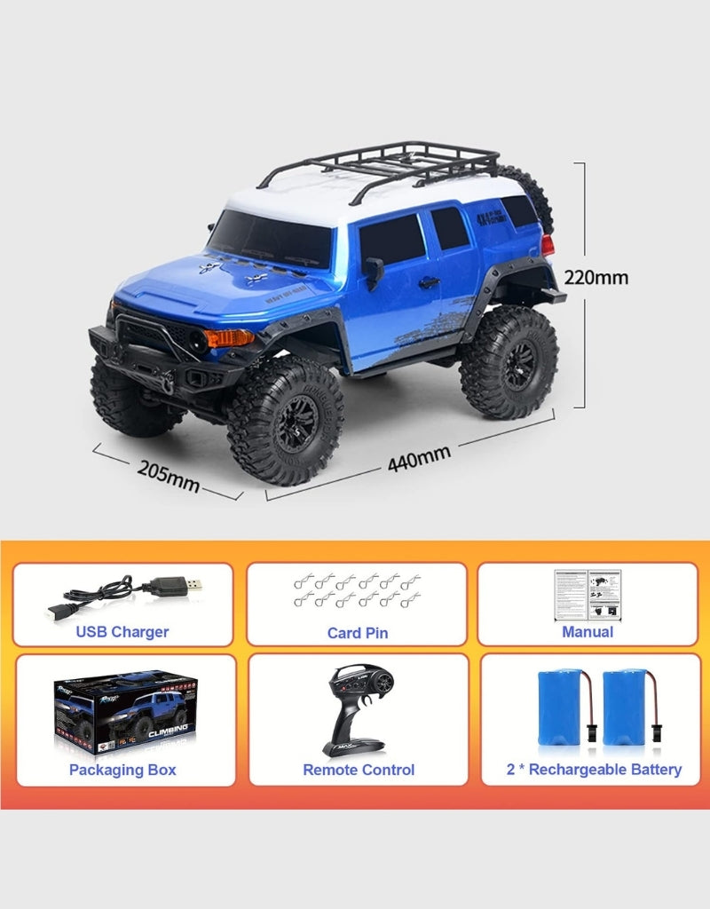 RC Cars RC Crawler 110 Scale RTR Remote Control Car 4WD 2.4GHz
