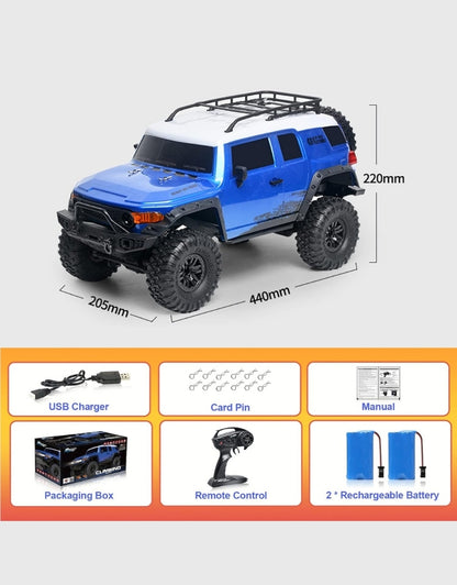 RC Cars RC Crawler 110 Scale RTR Remote Control Car 4WD 2.4GHz