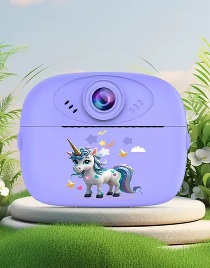 HD Print Camera Cute Creative Thermal Paper Instant