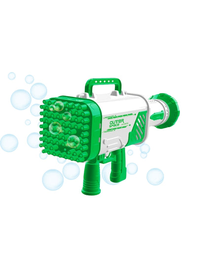 64 Hole Rocket Launcher Bubble Machine Gun For Kids