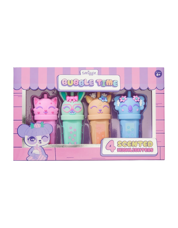 𝗦𝗺𝗶𝗴𝗴𝗹𝗲 Bubble Time Scented Highlighter Pack