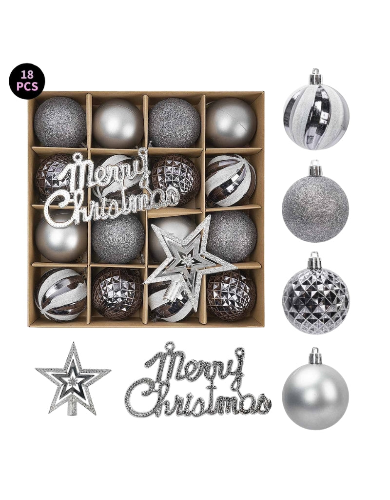 Christmas Ornament And Sphere Kit 18PCS