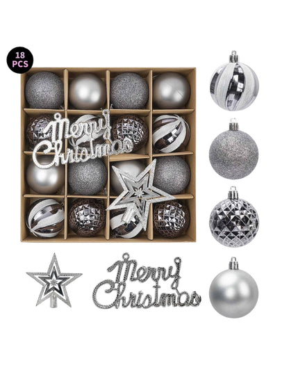 Christmas Ornament And Sphere Kit 18PCS
