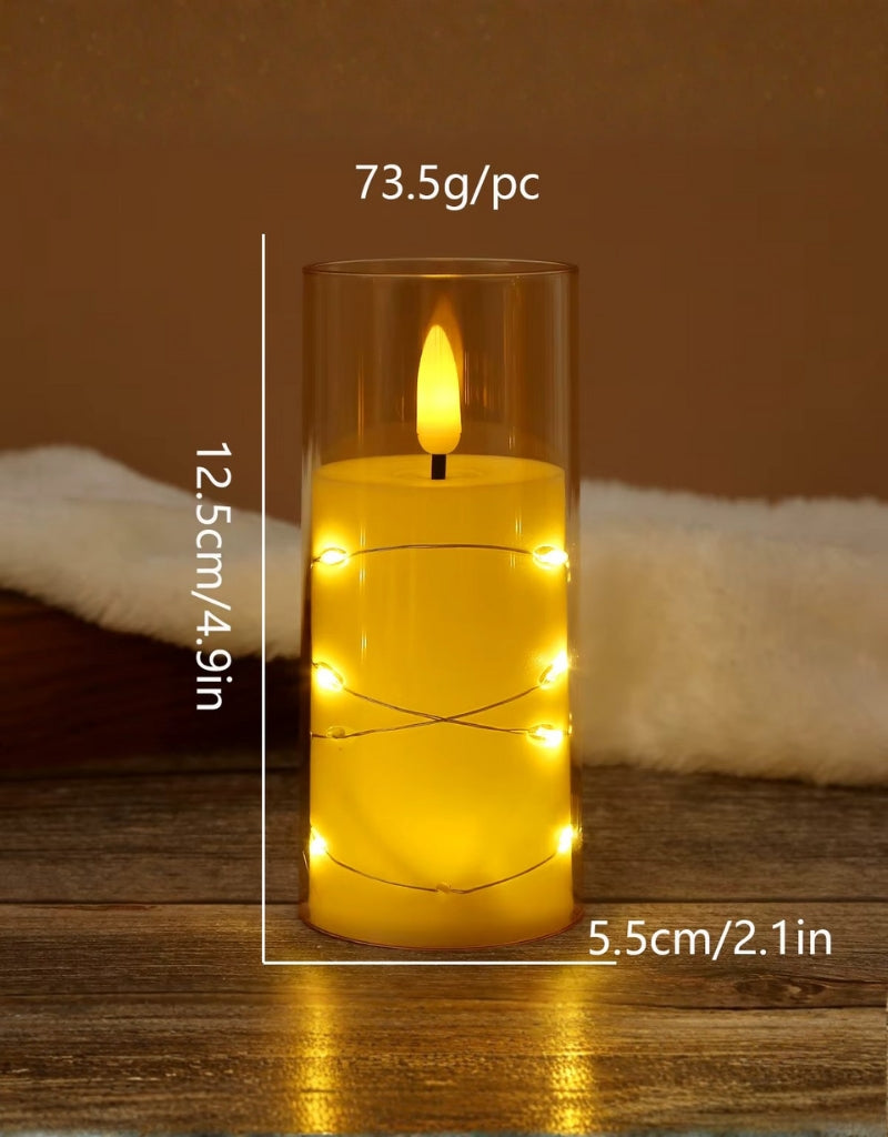 Bullet Flameless Elegant Candles for Wedding