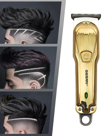 𝗚𝗲𝗲𝗺𝘆 GM-6727 Hair Beard Shaver Mini Rechargeable