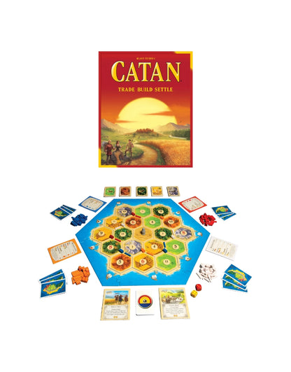 Catan 5th Edition Strategy Board Game for Family