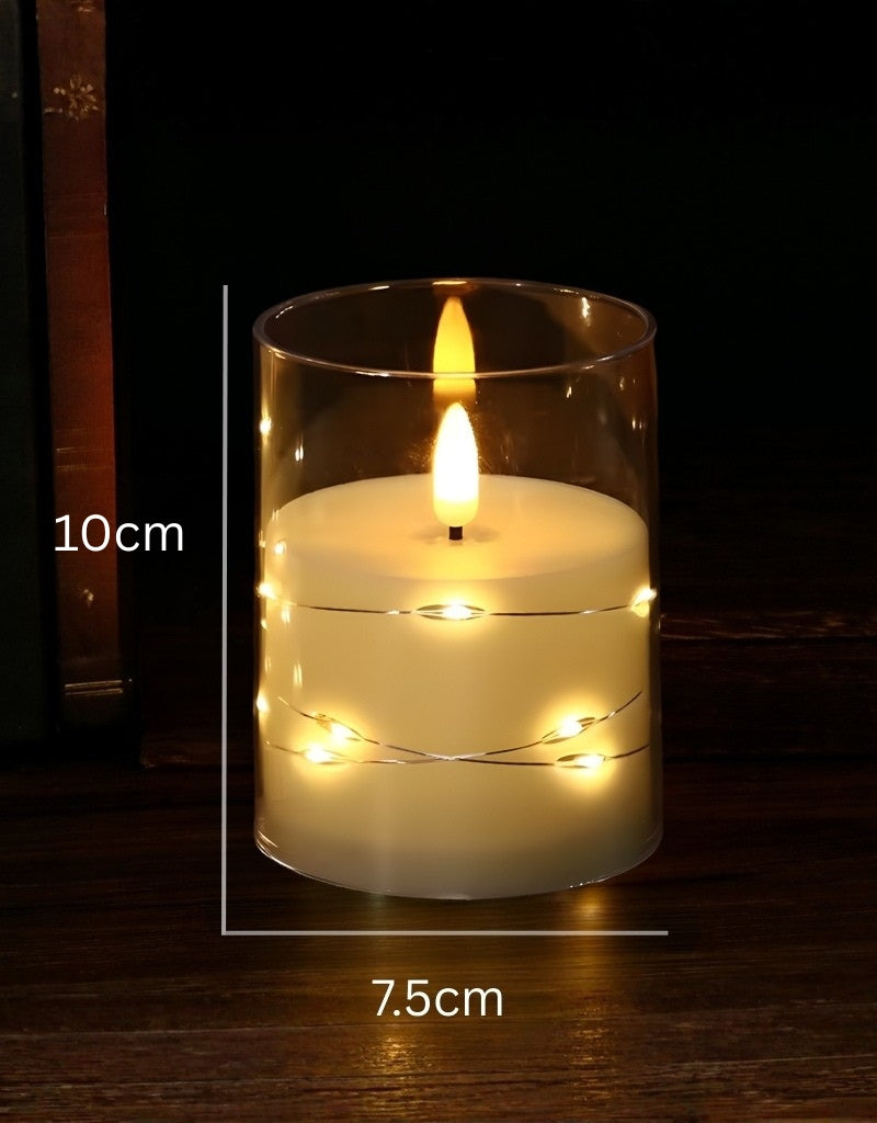 Bullet Flame Lights with Flameless Candles