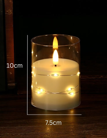 Bullet Flame Lights with Flameless Candles