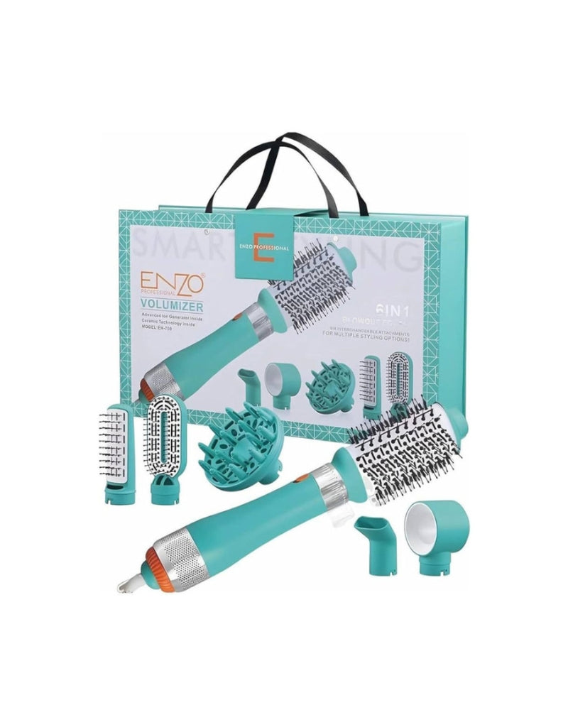 𝗘𝗻𝘇𝗼 Professional 6 in 1 Hair Styling Kit