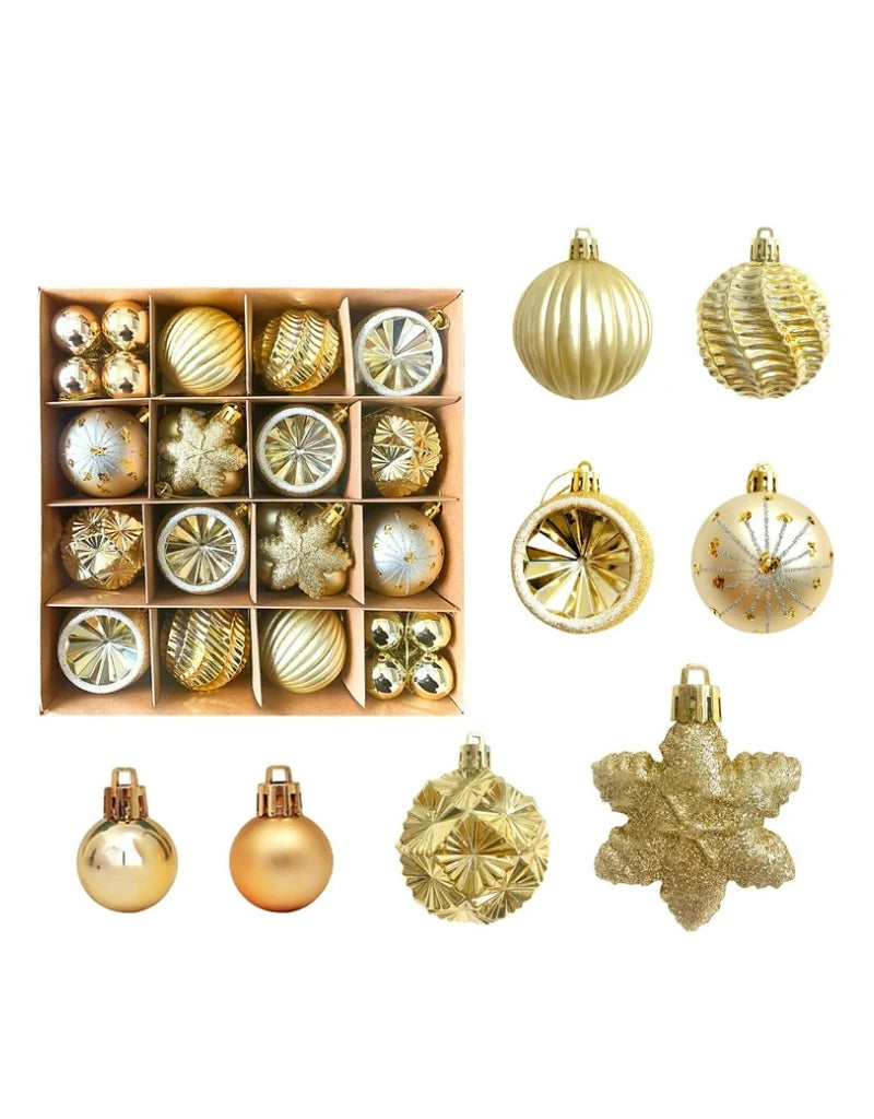 Set of 40 PCS Christmas Balls Decorations