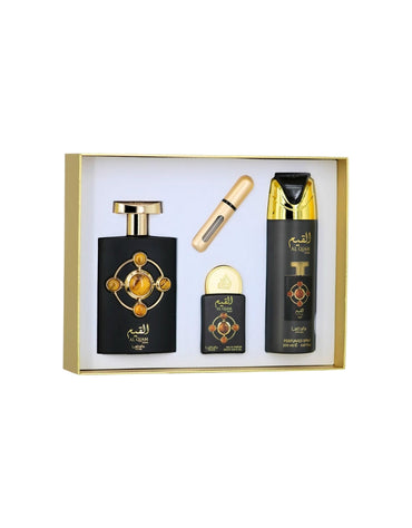 Lattafa Pride Al Qiam Gold 3-Piece Gift Sets