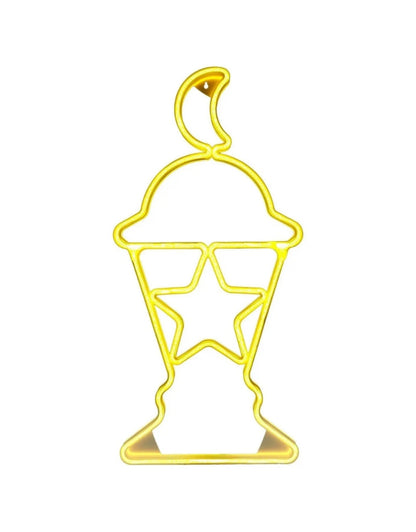 LED Star Inside Lantern Warm White Color