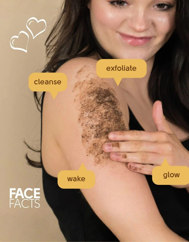 𝗙𝗮𝗰𝗲 𝗙𝗮𝗰𝘁𝘀 Coffee Body Scrub 50 G