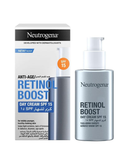𝗡𝗲𝘂𝘁𝗿𝗼𝗴𝗲𝗻𝗮 Retinol Boost Day Cream SPF15 50 ML