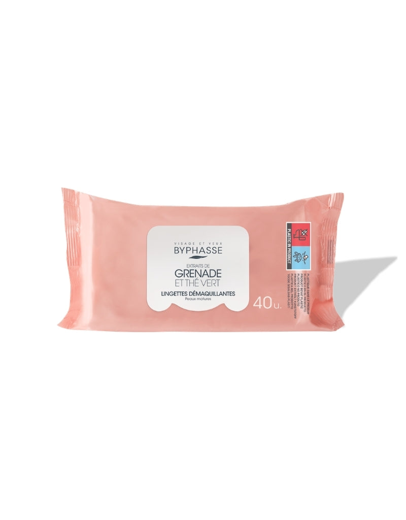 𝗕𝘆𝗽𝗵𝗮𝘀𝘀𝗲 Wipes Make up Remover 40 PCS