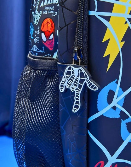 𝗦𝗺𝗶𝗴𝗴𝗹𝗲 15" Inch Marvel Spiderman Classic School Backpack